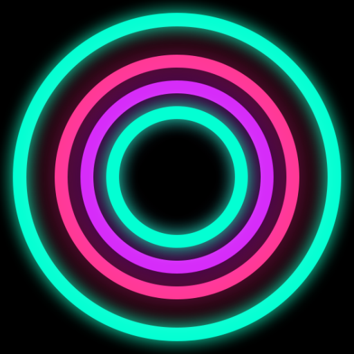 Neon Glow Rings - Icon Pack MOD APK