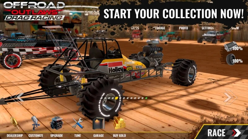 Hack Offroad Outlaws Drag Racing MOD APK